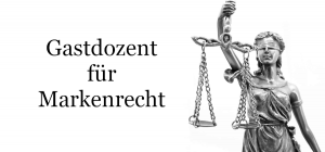Gastdozent für Markenrecht an der Fachhochschule