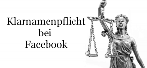Klarnamenpflicht bei Facebook