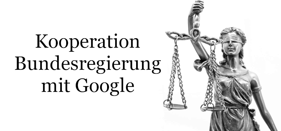 Kooperation der Bundesregierung mit Google